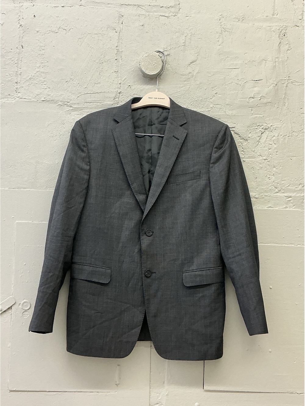 Z Zegna Gray Suit Jacket